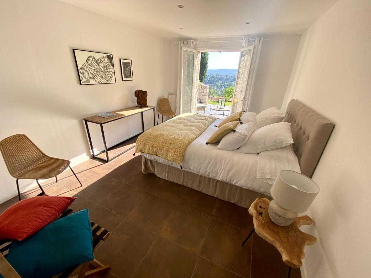 A Casa Bianca Hotel Saint-Paul-de-Vence Bagian luar foto