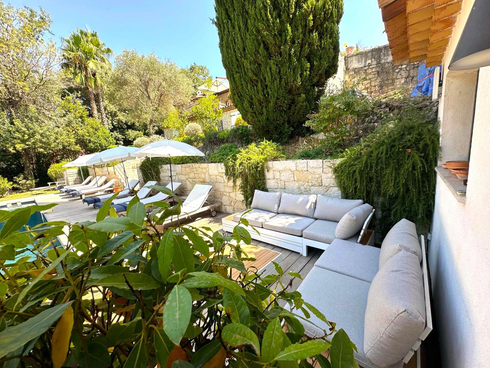 A Casa Bianca Hotel Saint-Paul-de-Vence Bagian luar foto