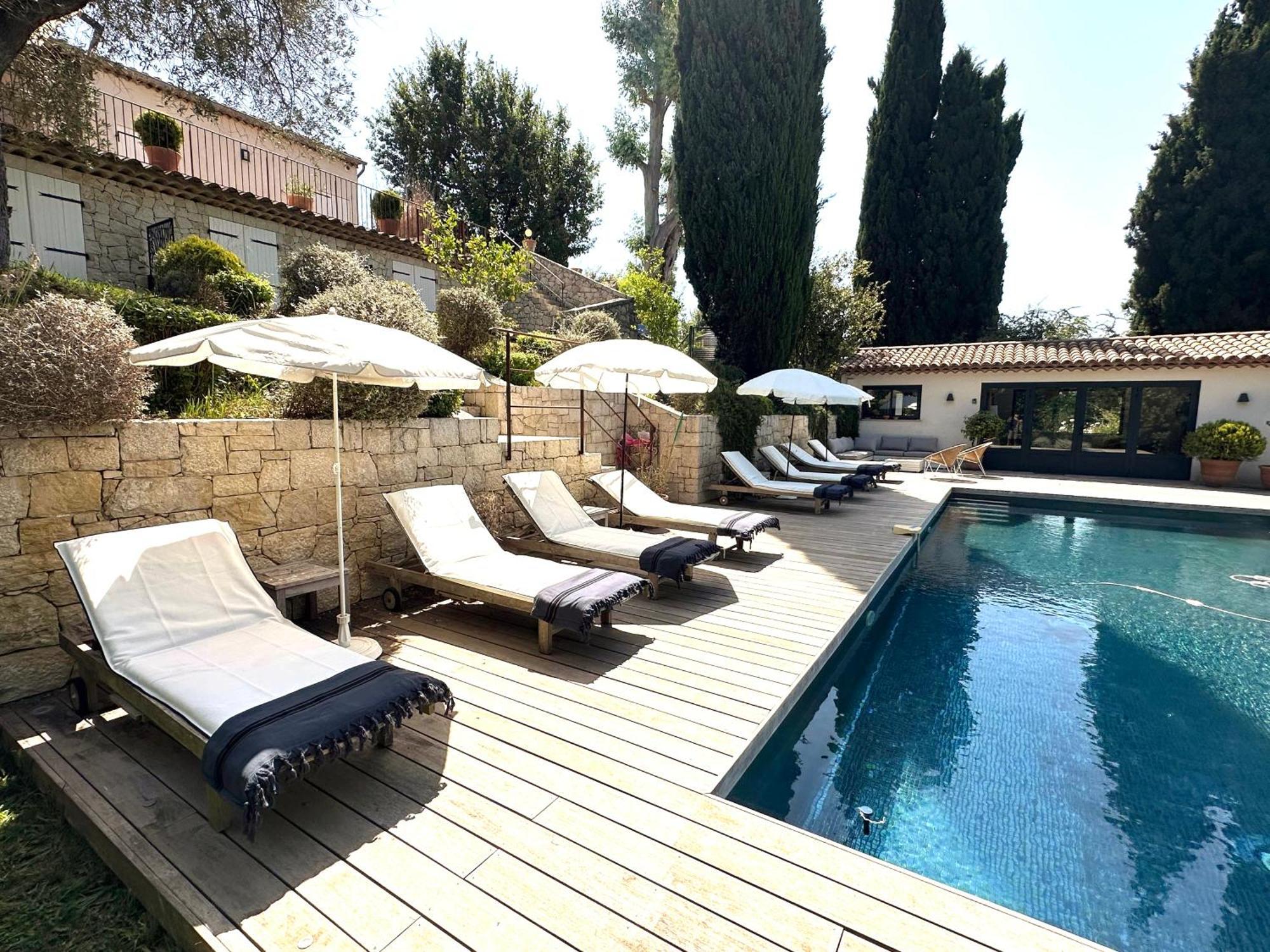 A Casa Bianca Hotel Saint-Paul-de-Vence Bagian luar foto
